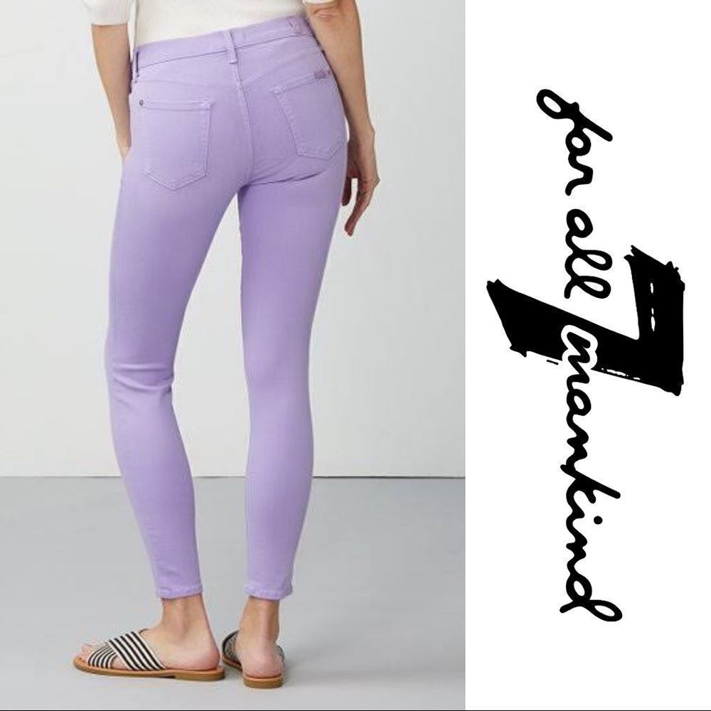 7 For All‎ Mankind Purple Ankle Gwenevere Jean- Women’s 26